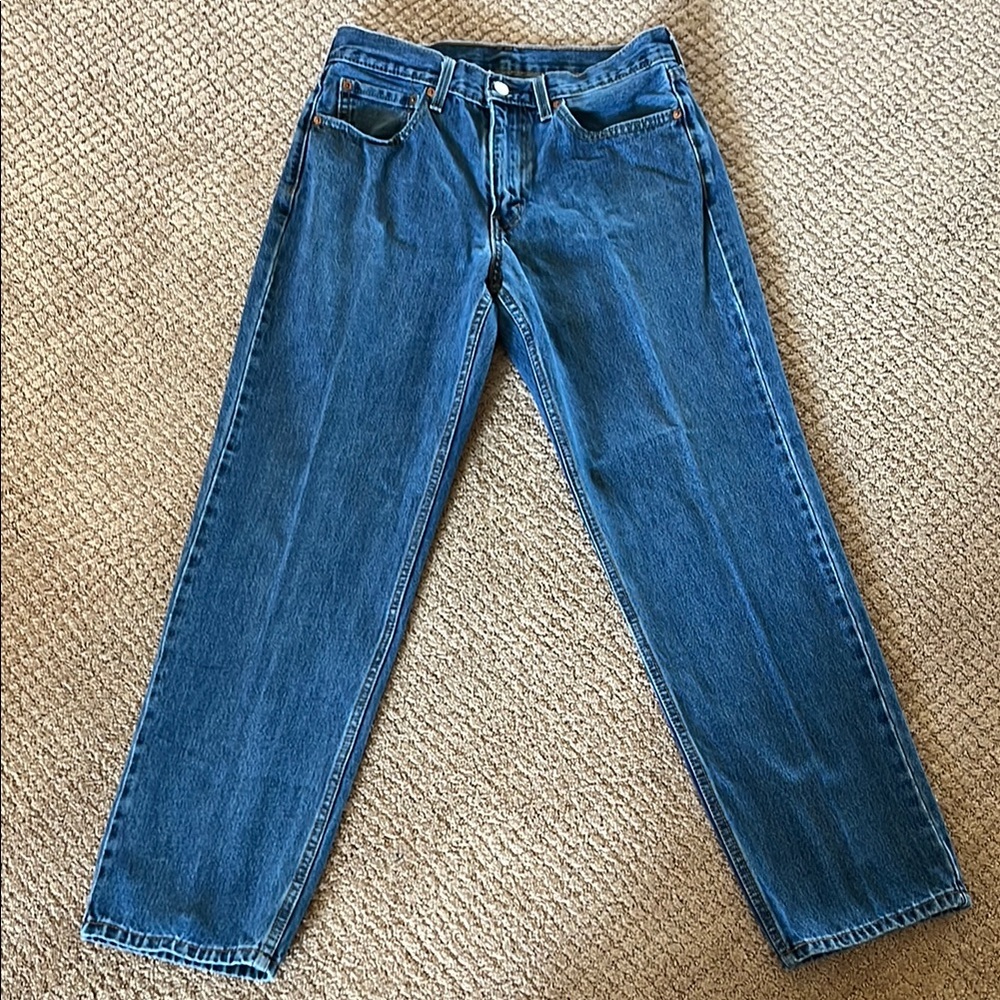 Levi's Blue Straight Jeans